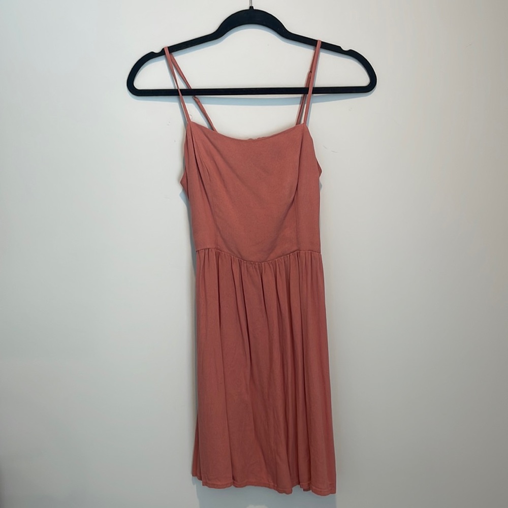Forever 21 Pink Dress with Corset Back